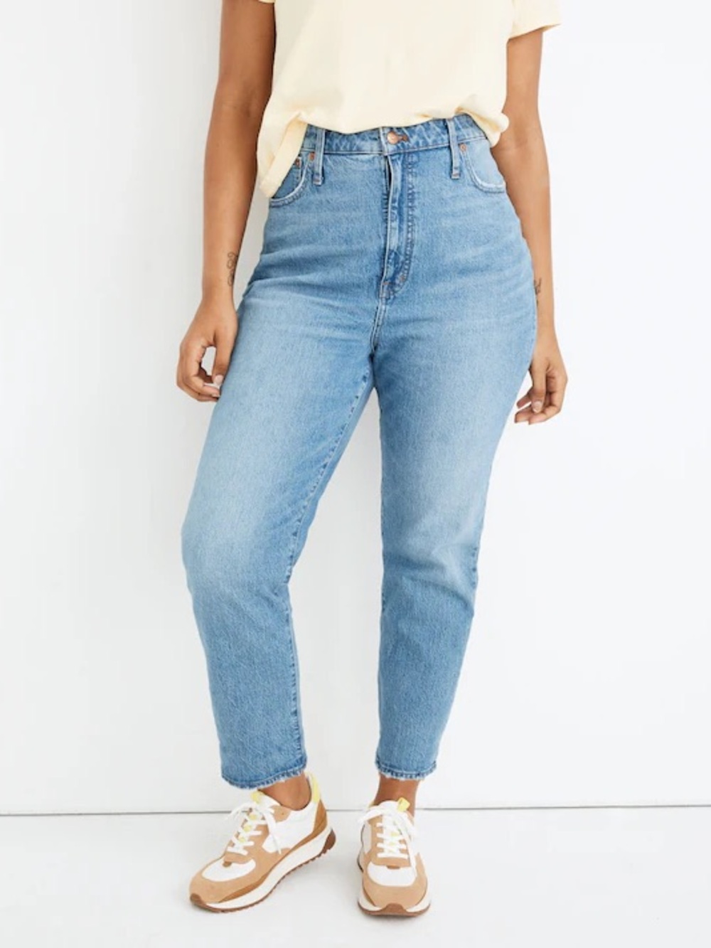 Madewell Classic‎ Straight High Rise Jeans  Staple Capsule Rush